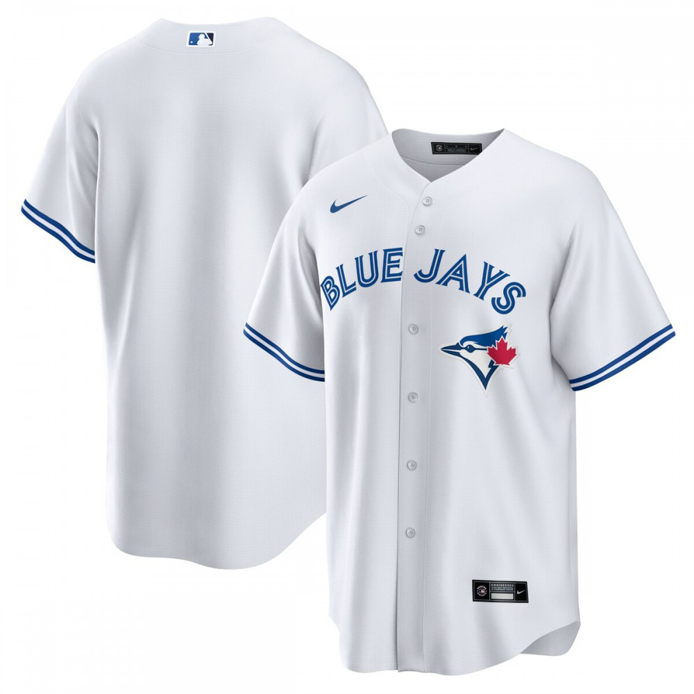 Toronto Blue Jays Home Blank Replica Jersey - White-Pro Kit Vault | Brand New 26/27 Sports Jerseys